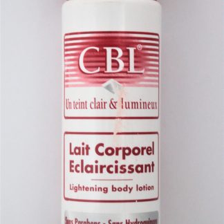 CBL Lait Corporel Eclaircissant 500 ml, Pour un teint clair et lumineux