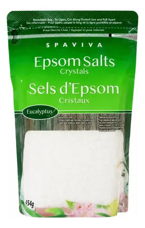 Sel d'Epsom Parfumés à l'Eucalyptus - 454g