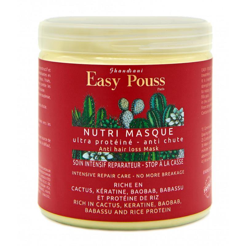 EASY POUSS Masque Nutri Réparateur - Stop Cheveux Cassés - Masque Capillaire Ultra Protéiné 250ML