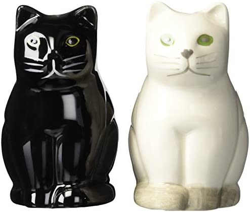 Decor - Ensemble Salière et poivrière motif chat