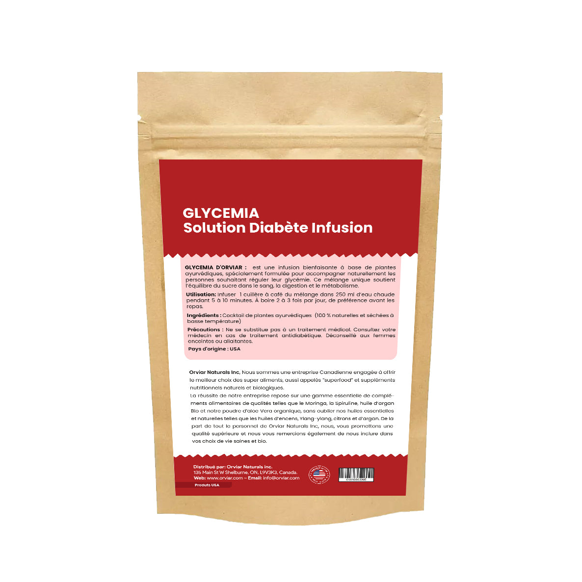 Glycemia – Infusion pour Équilibrer le Taux de Sucre | Ebotanique 