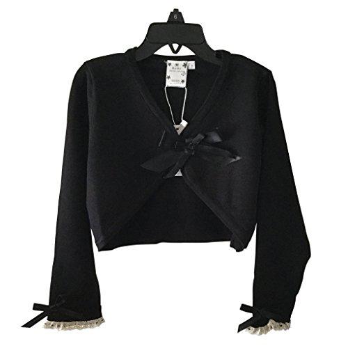 ShanShar - Boléro enfant 100% coton Noir