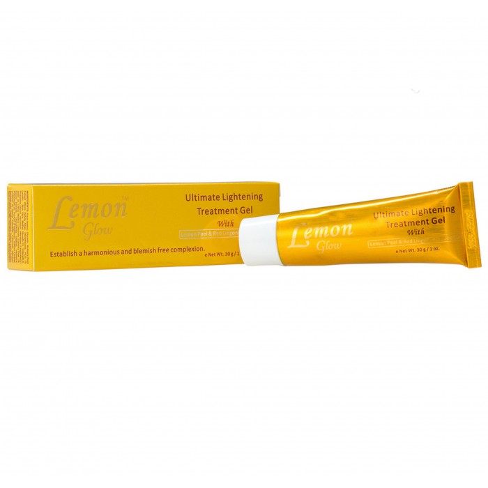 Gel de traitement éclaircissant ultime Lemon Glow avec zeste de citron et huile de graines d'airelles rouges- Labelle Glow