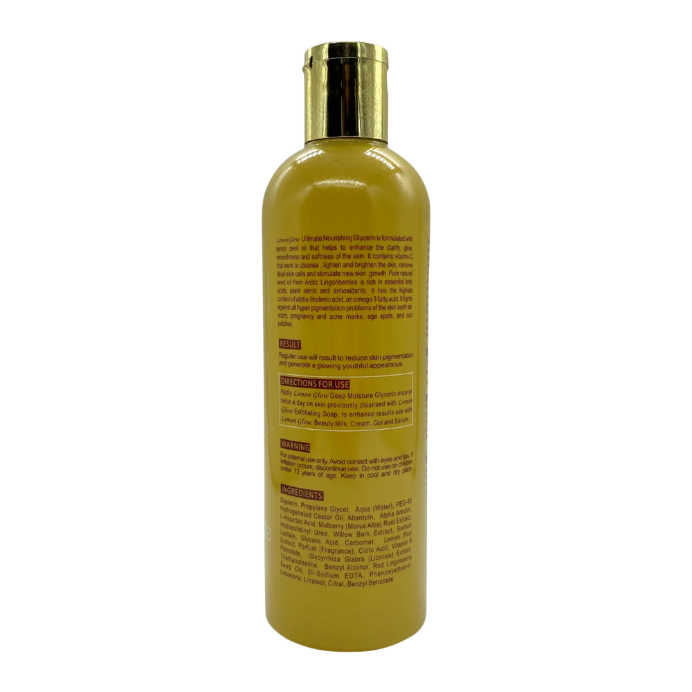 Labelle Glow Lemon Glycérine nourrissante ultime