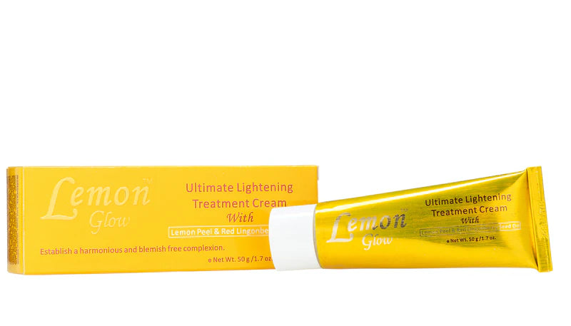 Lemon Glow Crème de traitement éclaircissante ultime au zeste de citron et l'huile des graines d'airelles rouge - Labelle Glow