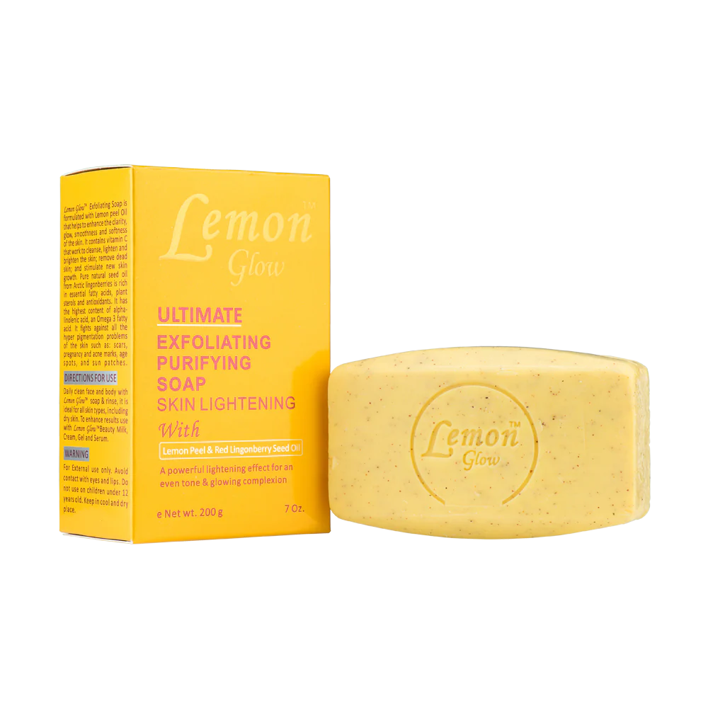Labelle Lemon Glow - Savon purifiant exfoliant ultime