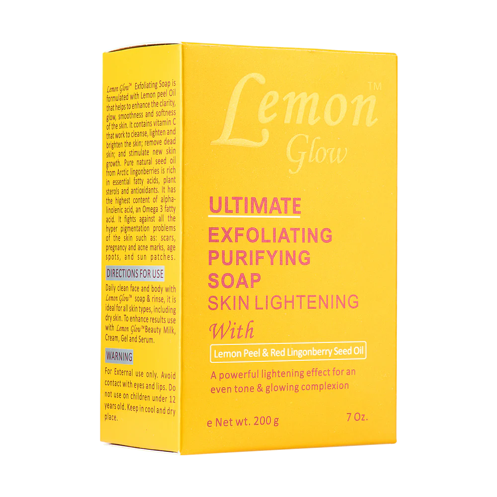 Labelle Lemon Glow - Savon purifiant exfoliant ultime