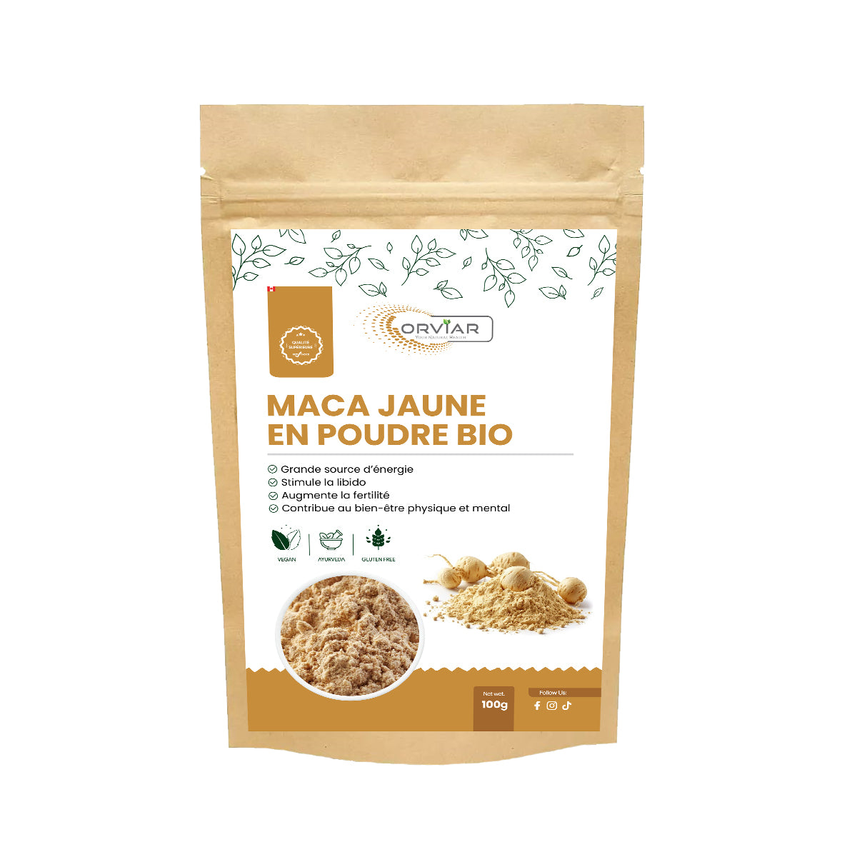 La Maca Jaune, Boost de la libido Homme  - Ebotanique | Cameroun