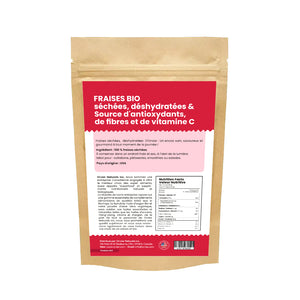 Nutrition Santé – Fraises Séchées, Déshydratées 100gr