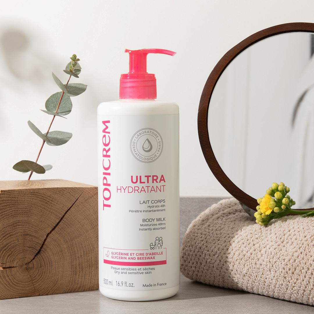 Topicrem lotion ultra hydratante pour le corps - 500 ml