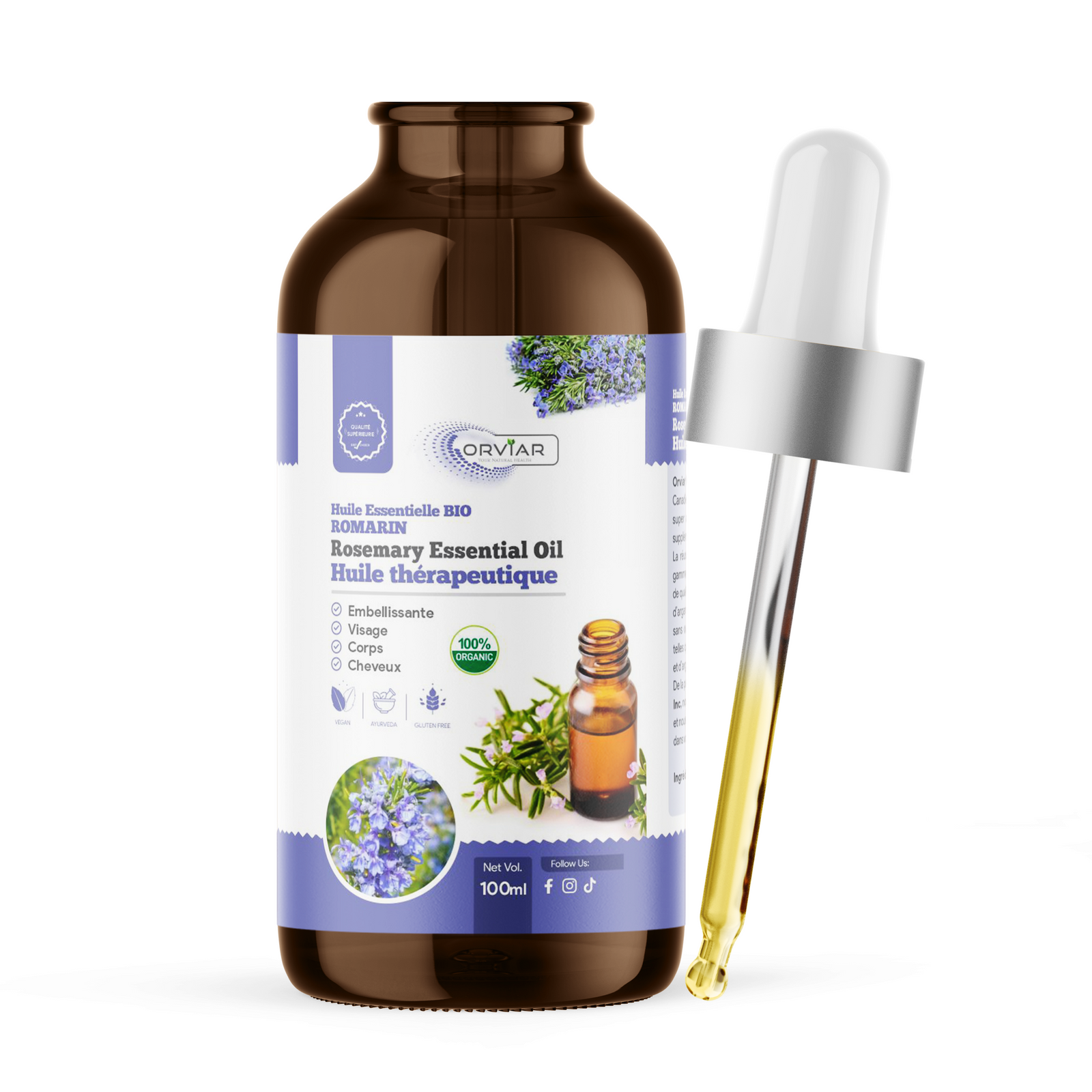 Huile essentielle de Romarin  - 100ml