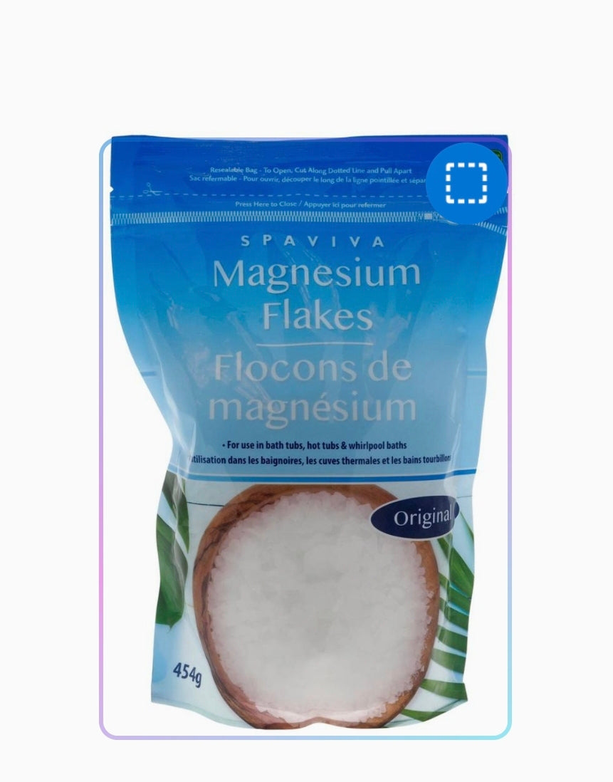 Sel de Bain aux Flocons de Magnésium Original