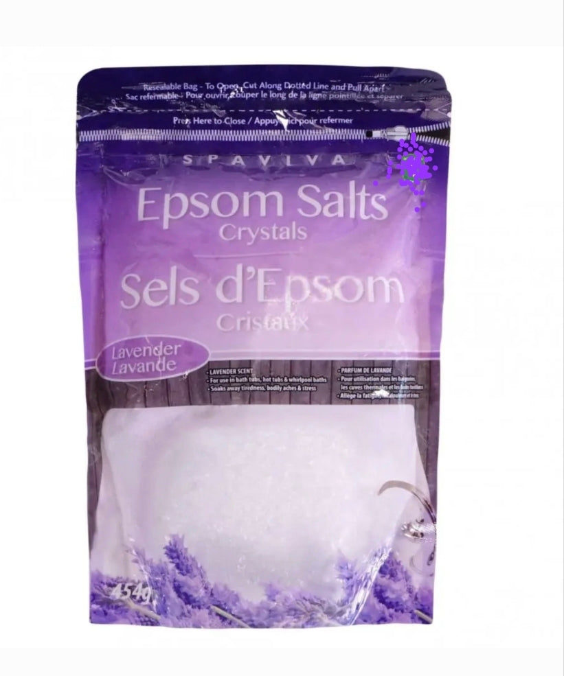 Sel Epsom – Parfum Lavande 454g
