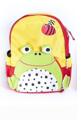 Sac à dos motif grenouille de dessin animé - Durabilité : 2 ans minimum garantie