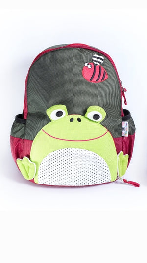 SAC À DOS MOTIF GRENOUILLE DE DESSIN ANIMÉ - DURABILITÉ : 2 ANS MINIMUM