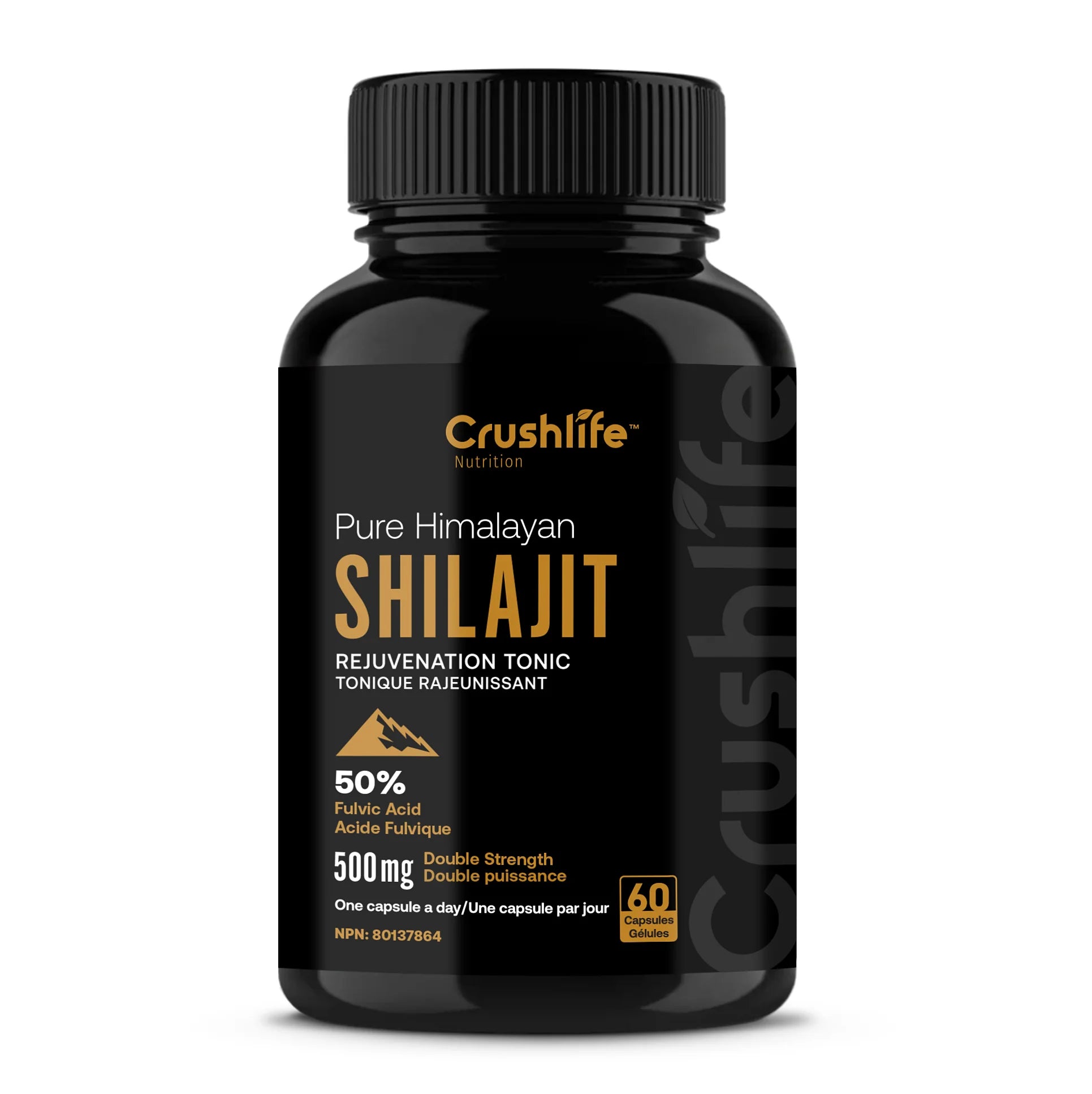 Pure Himalaya Shilajit, Testosterone & Hormonal Balance - 60 Capsules