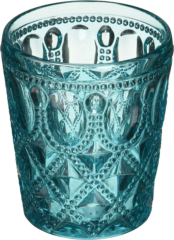 Cuisine - Verre à eau- Gobelet à motif de bijoux et de perles,