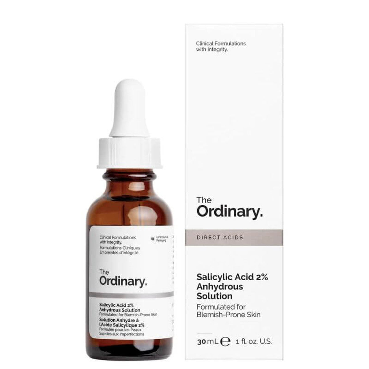THE ORDINARY - Solution d'acide salicylique 2% anhydre, 30 ml