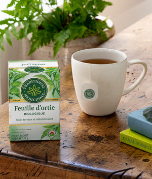 Tisane  bio en feuilles d'ortie, 16 sachets de thé