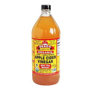 Vinaigre de cidre de pomme biologique Bragg 946 ml crue non filtrée, 946 ml