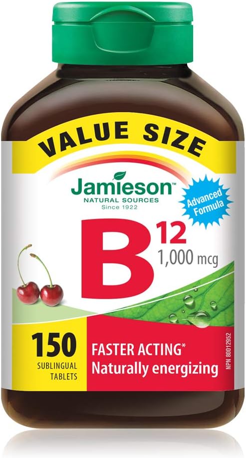 Complement Alimentaire Jamieson Vitamine B12 1 000 mcg,