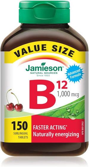 Complement Alimentaire Jamieson Vitamine B12 1 000 mcg,