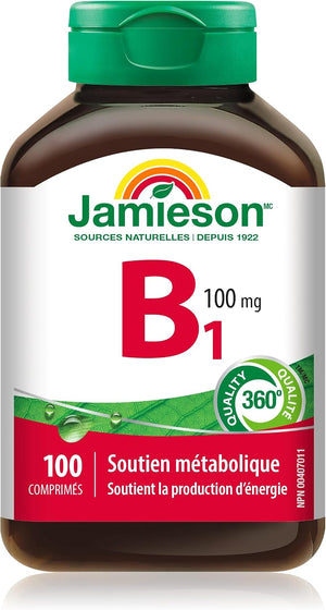 Complément alimentaire Vitamine B1 100 mg | Ebotanique Cameroun