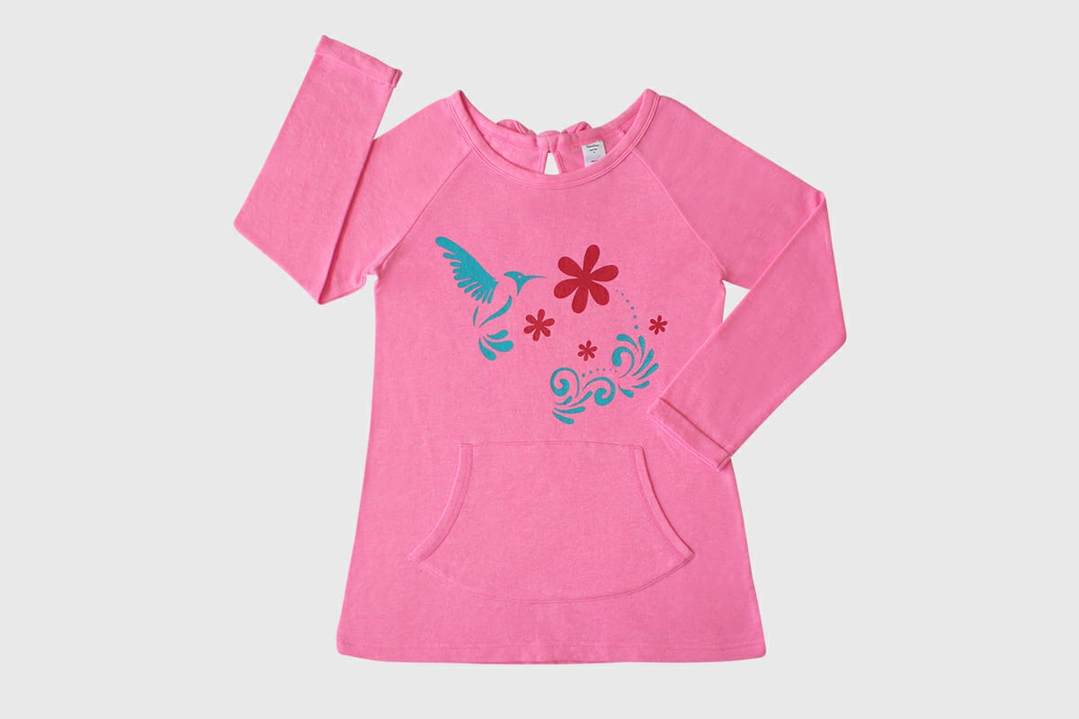 Pull-over ShanShar Super girl pink design