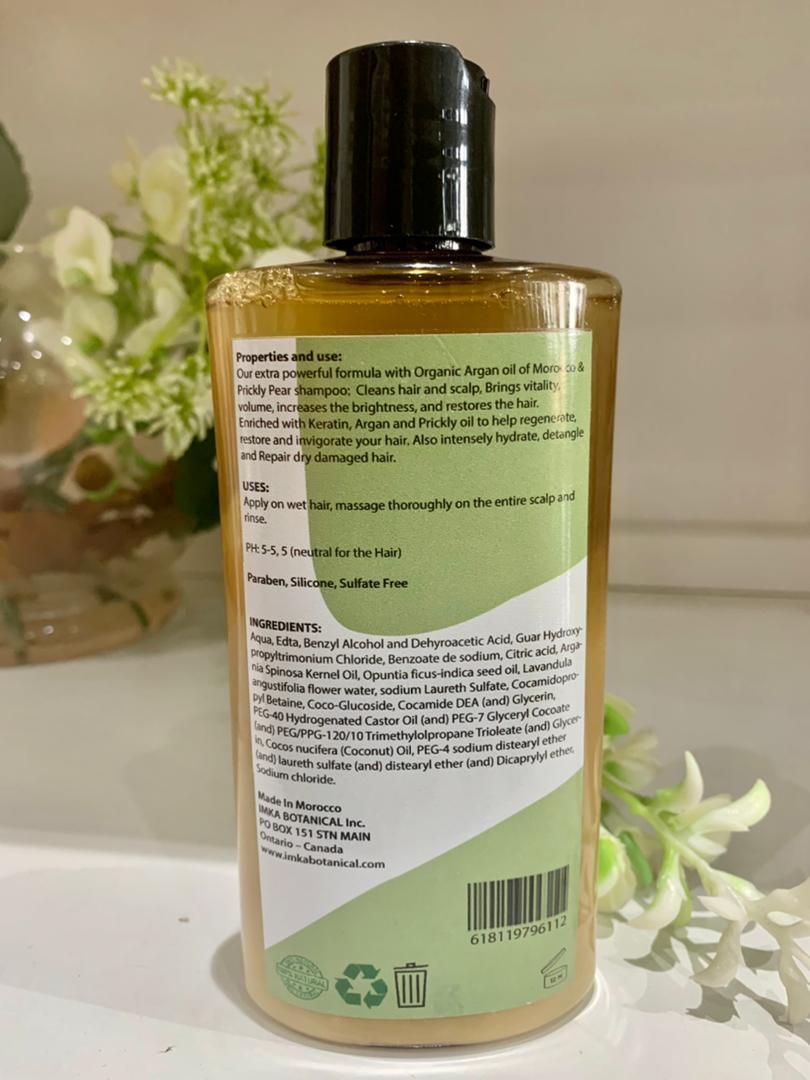 IMKA phyto shampooing- prévient les chutes de cheveux, Stimule la repousse des cheveux grâce à l'huile d'argan biologique