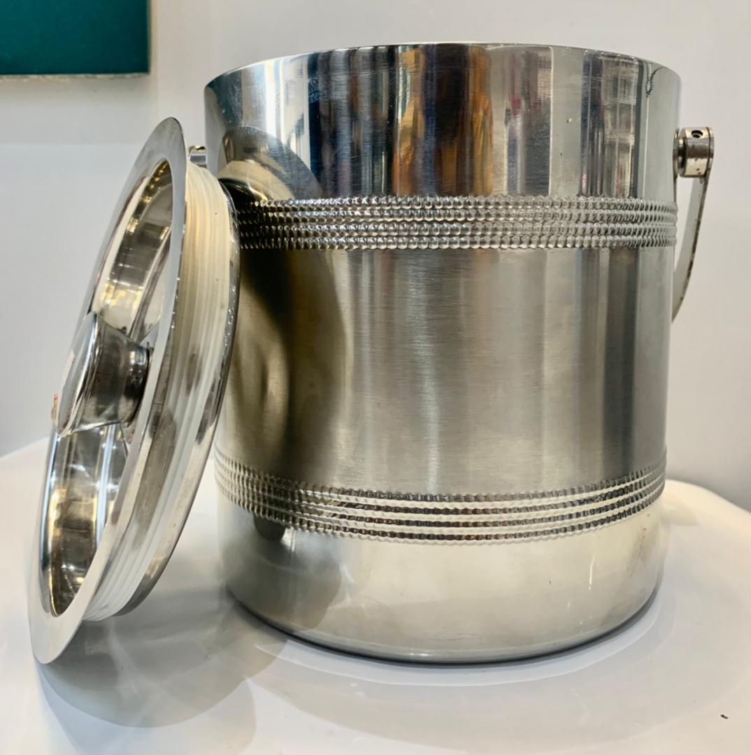 Cuisine - Seau à glace en acier inoxydable