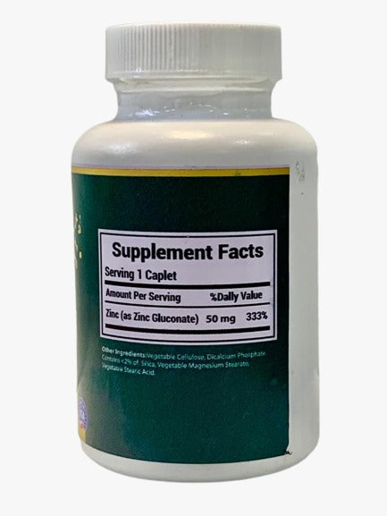 Complément alimentaire - ZINC CITRATE 50MG, Soutient le système immunitaire