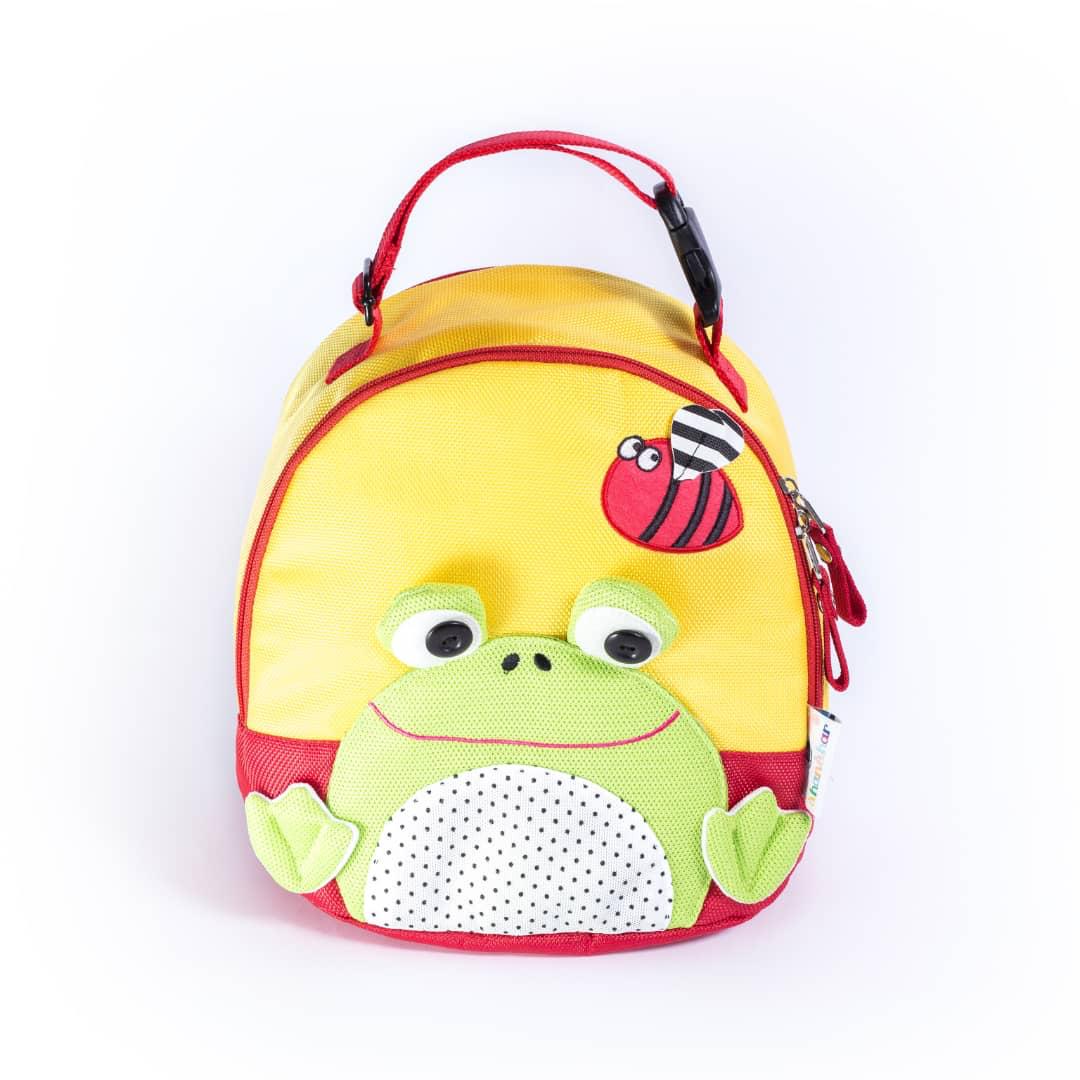 ShanShar sac pour gamelle jaune motif Frog