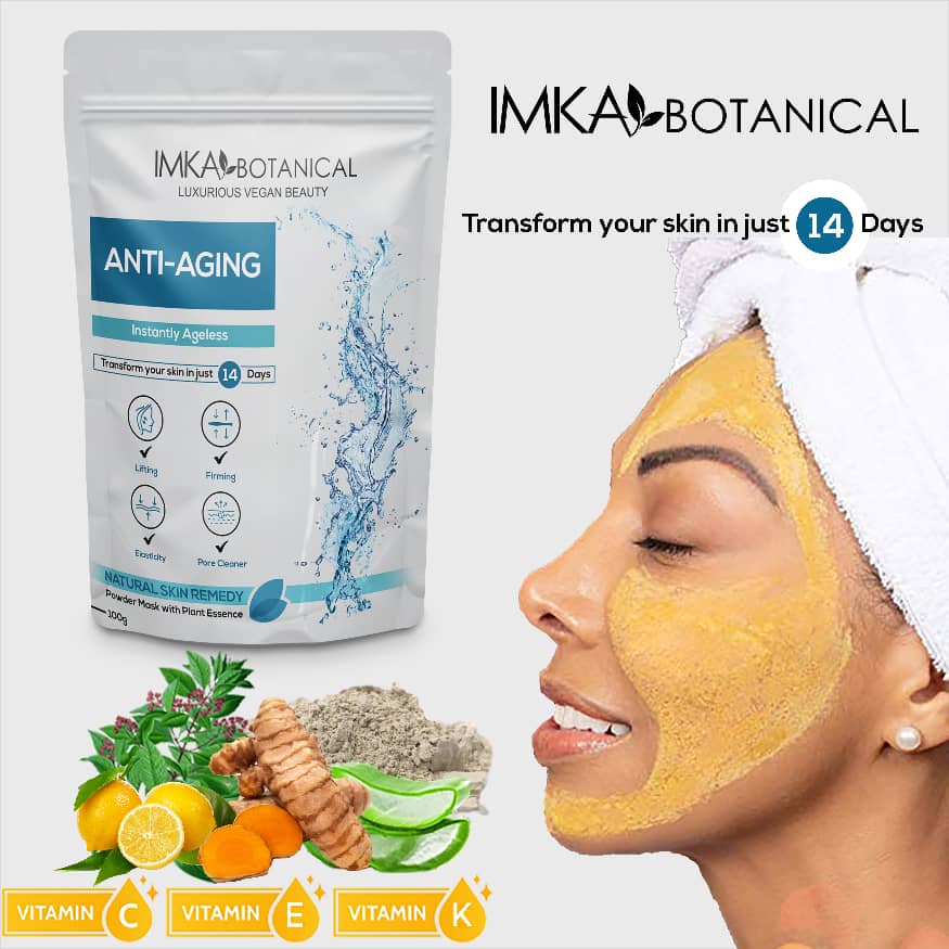 Imka Masque Botanical  Anti âge, Jeunesse de la peau 50gr