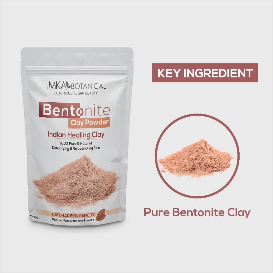 IMKA Masque Botanical , Poudre d'argile bentonite 100g
