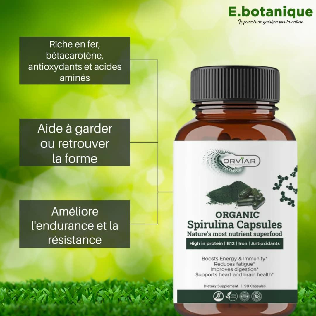 Spiruline  | Complément alimentaire | Cameroun - Ebotanique