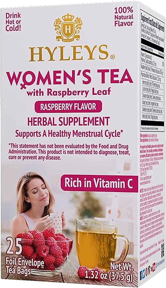 Hyleys thé pour femmes - Calme les Règles douloureuses , crampes, douleurs menstruelles