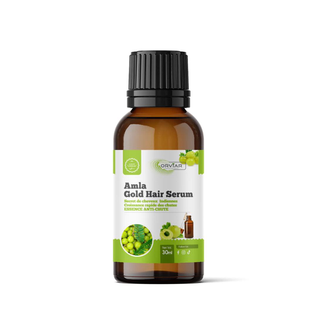 Orviar Serum Amla Gold hair ,  Anti-chute, Croissance capillaire rapide