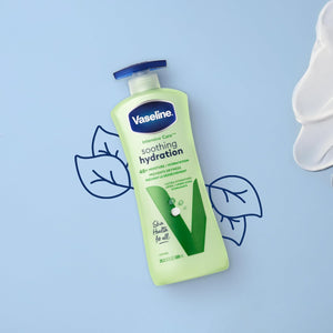 Vaseline Intensive Care:  lotions hydratantes apaisantes pour peaux déshydratées