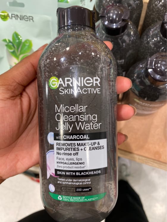 Garnier Eau Gelée Micellaire Nettoyante au Charbon