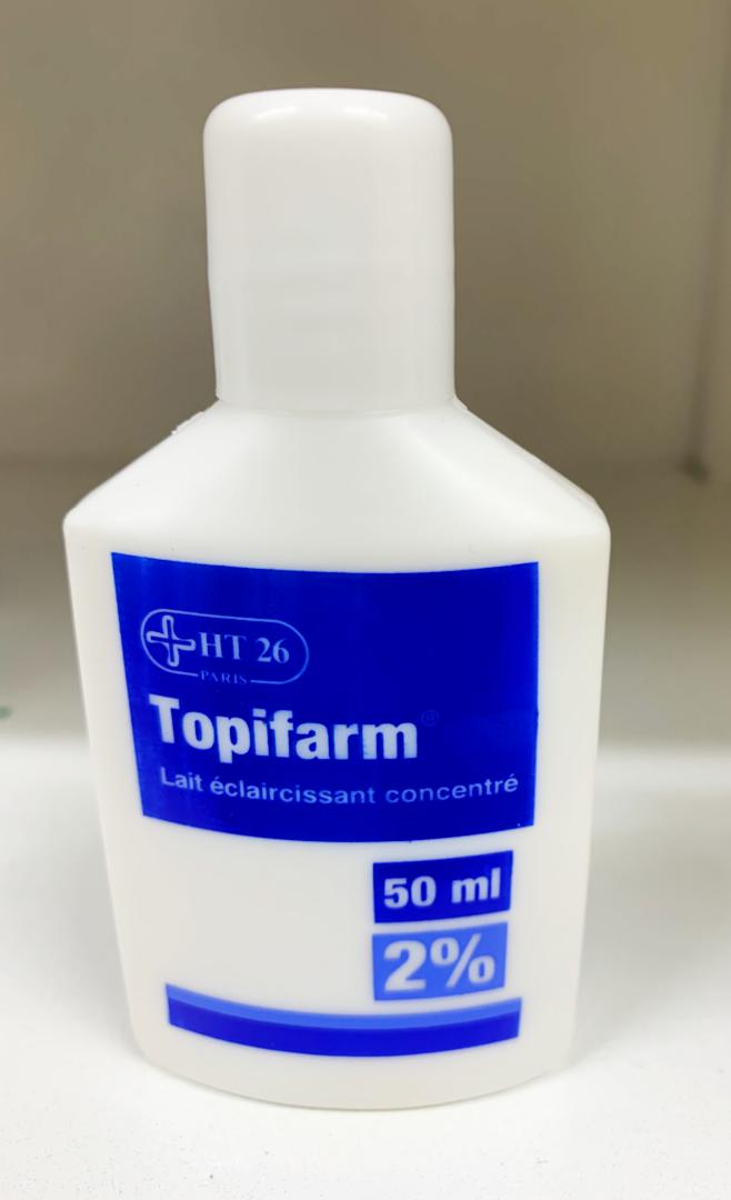HT 26 Topifarm lait éclaircissant concentré 2%, 50ml bleu