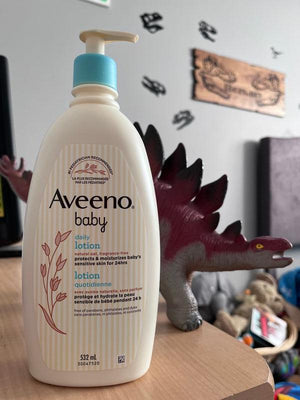 Aveeno - Lotion  hydratant pour bébé sans parfum - Avoine naturelle