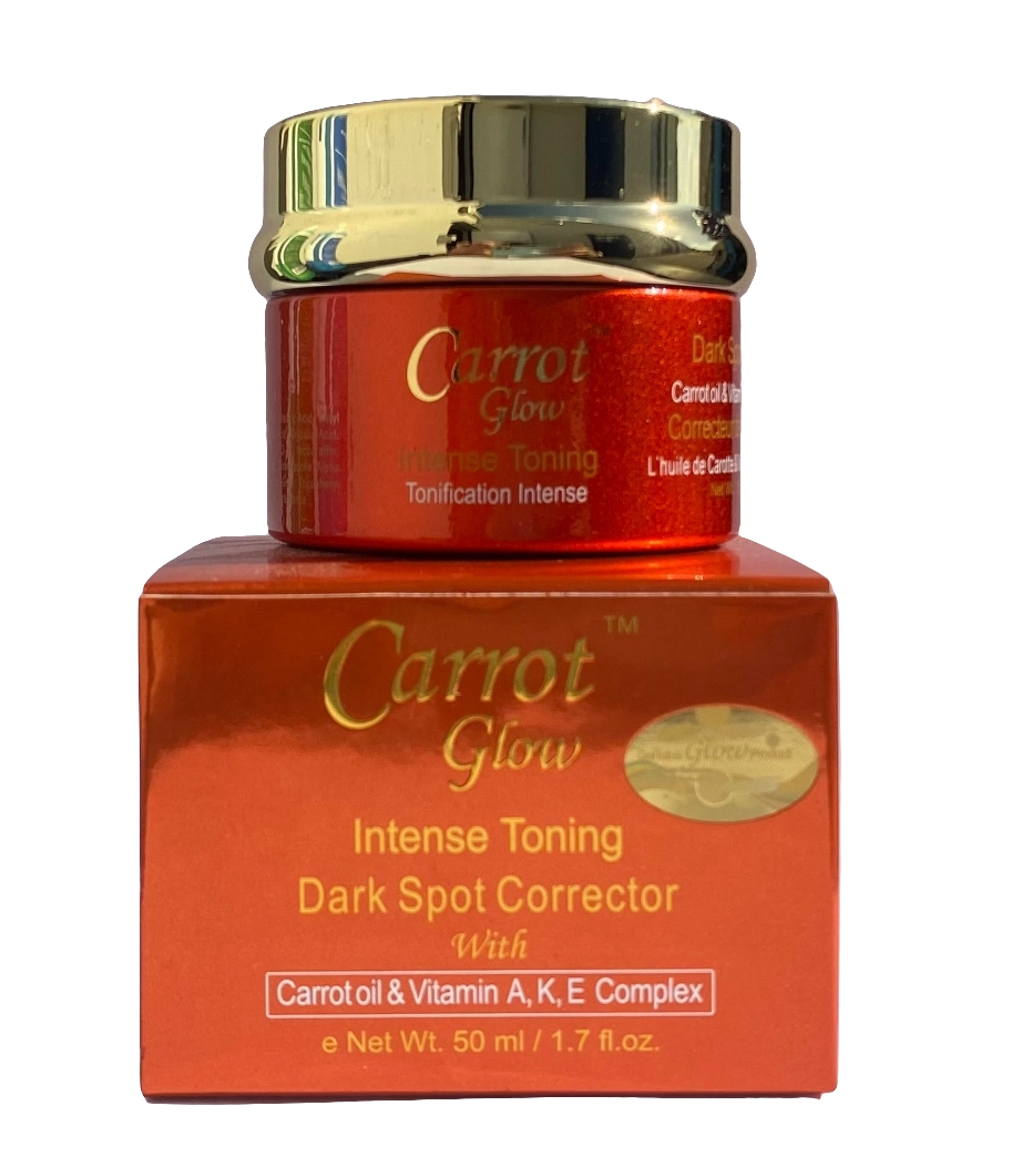 Crème correcteur de taches sombres à l'huile de carotte et vitamine A,K, E