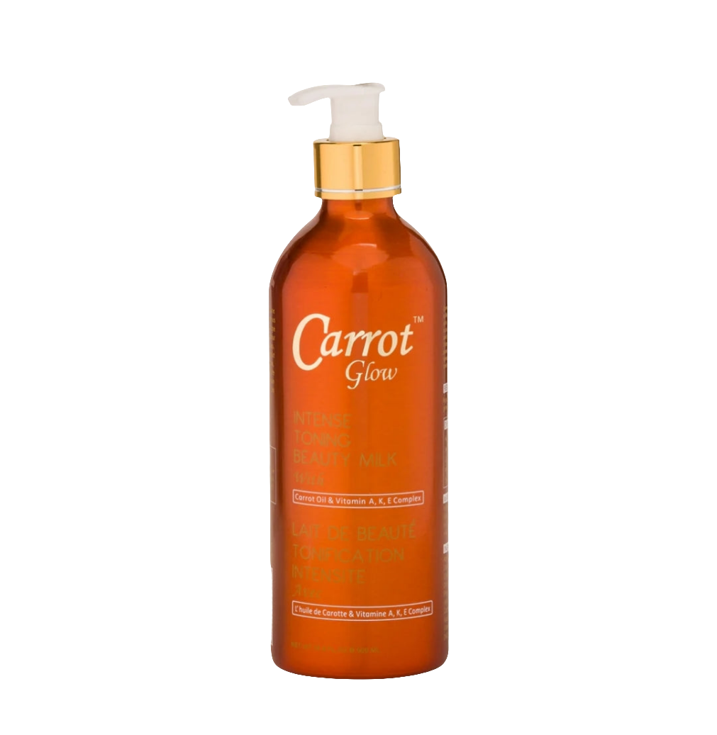 Labelle glow Carrotte Lait de beauté tonifiant intense  à l'huile de carotte  500ml