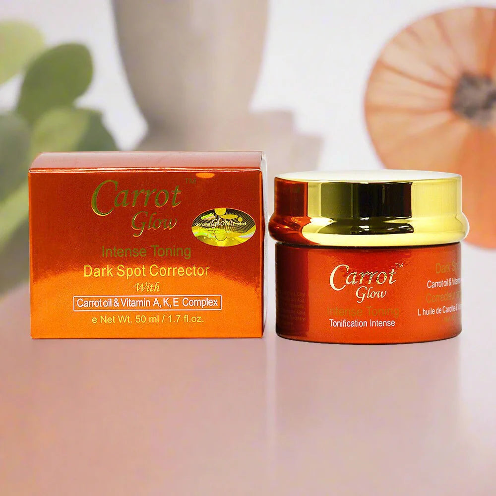 GLOW- Carrot Glow Correcteur de taches sombres à l'huile de carotte et vitamine A,K, E