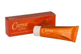 GLOW - Carrot Glow Crème de traitement tonifiante intense à l'huile de carotte et au complexe de vitamines A, K et E