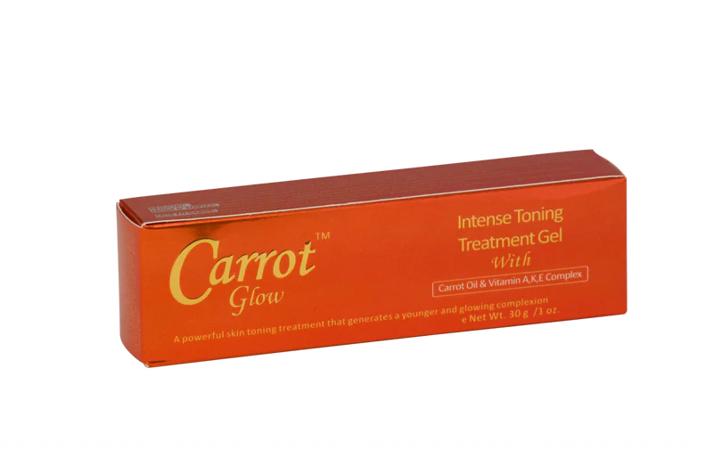 Glow - Carrot Glow Gel traitant tonifiant intense à l'huile de carotte et au complexe de vitamines A, K et E