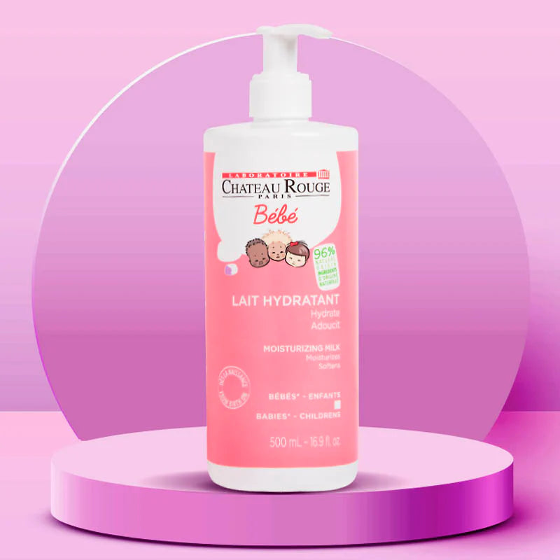 Chateau Rouge LAIT HYDRATANT BEBE, Hydrate et adoucit