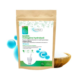 Collagène marin hydrolysé en poudre 200g | L'éclat de jeunesse dans chaque dose !