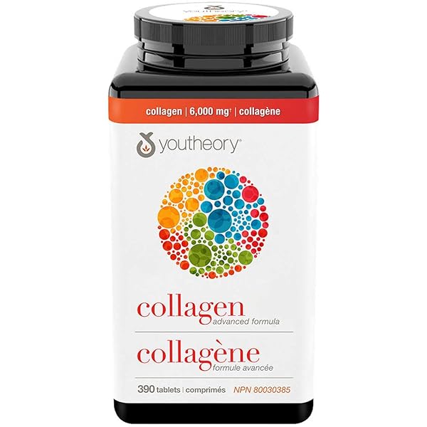 Complément alimentaire - YOUTHEORY Collagène, 390 capsules