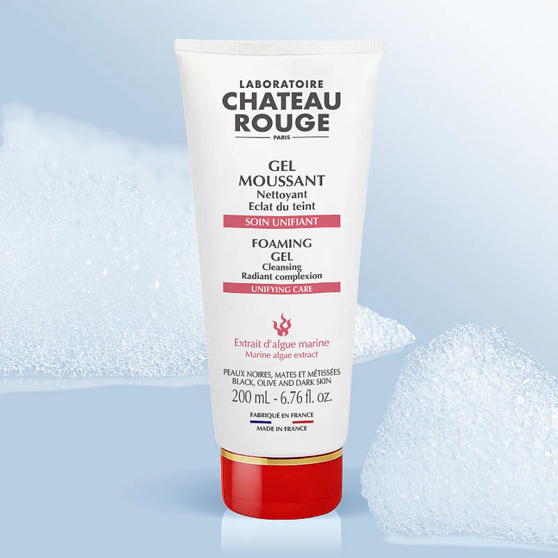 Chateau rouge GEL MOUSSANT nettoyant- éclat du teint